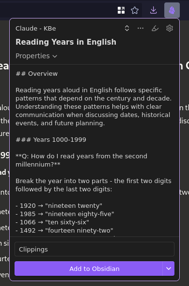 Screenshot showing the output filtered with <code>markdown</code>