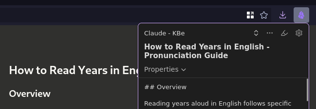 Screenshot showing the output with the title updated