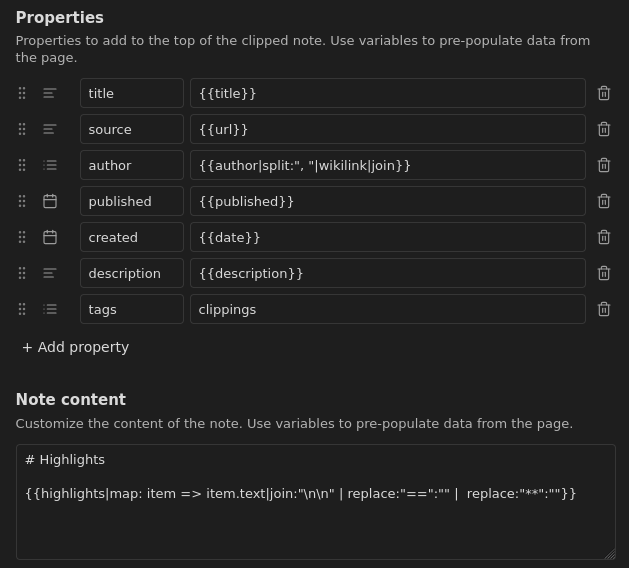 Template definition in the extension&rsquo;s settings - part 2